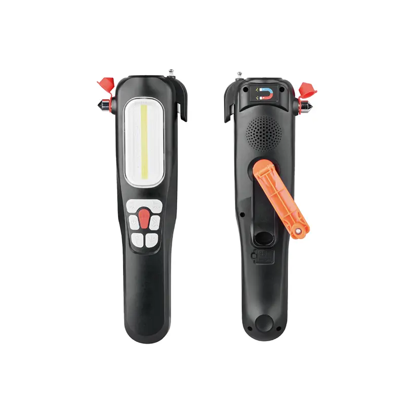 Escape Hammer کے ساتھ 7-in-1 ملٹی فنکشنل کار ایمرجنسی ورک لائٹ